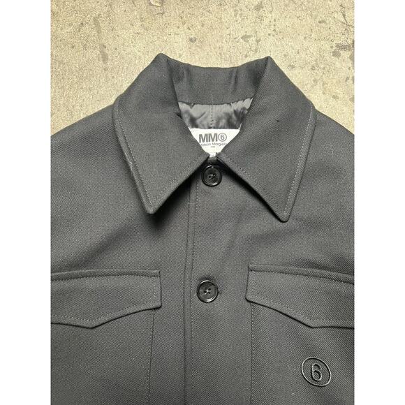 MAISON MARGIELA MM6 KIDS Teen Unisex Chore Coat Jacket Wool 14A €320 MSRP NWT - Picture 5 of 13